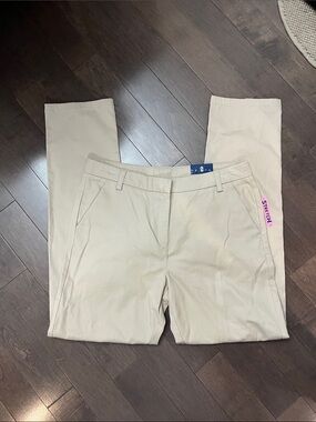 Izod Khaki Chino Pants
98% Cotton/2% Spandex